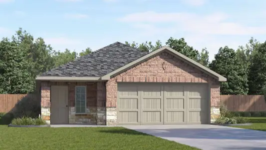 New construction Single-Family house 10631 Dogwood Sky Dr, Beasley, TX 77417 plan Caroline - image