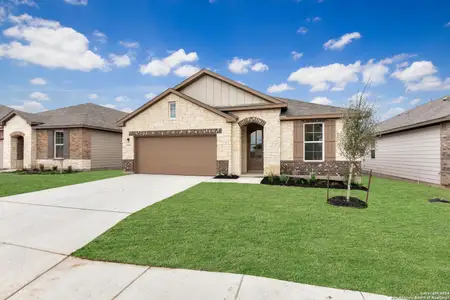 New construction Single-Family house 6510 Morgan Gln, San Antonio, TX 78253 Teton- photo 0 0