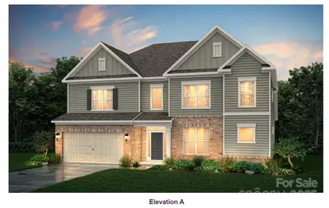 New construction Single-Family house 7005 Stella Pl, Stanley, NC 28164 plan Townsend - image