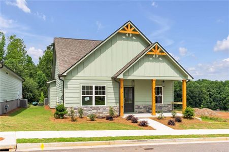 New construction Single-Family house 317 Creek Wood Park Drive, Ball Ground, GA 30107 Creekside- photo 0