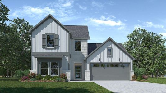 New construction Single-Family house 1715 Robinson Dr, Brenham, TX 77833 plan Midland - image