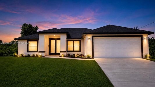 New construction Single-Family house 3205 12Th St Sw, Lehigh Acres, FL 33976 - image
