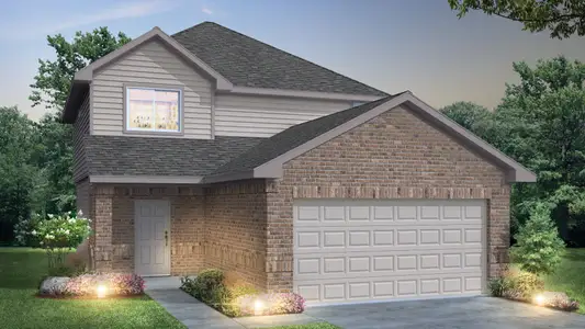 New construction Single-Family house 1709 Romans Rd, Ennis, TX 75119 plan The Woodland - image
