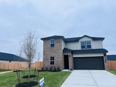 New construction Single-Family house 1004 River Coral Ln, Alvin, TX 77511 Mitchell- photo 0