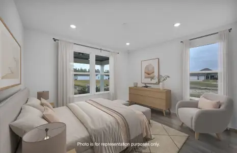 New construction Single-Family house 401 Tranquil Trail Cir, Wildlight, FL 32097 plan Contour - image 5