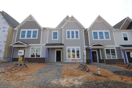 New construction Townhouse house 3193 Mission Olive Pl, New Hill, NC 27562 Hazelnut - Townhome Series- photo 37 37