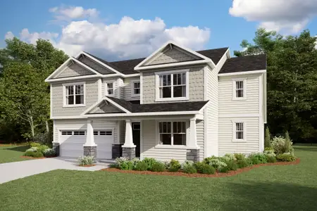 New construction Single-Family house 133 Magnolia Park Dr, Garner, NC 27529 plan Olympic - image