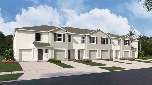 New construction Townhouse house 31136 Paper Birch St, Wesley Chapel, FL 33545 - image