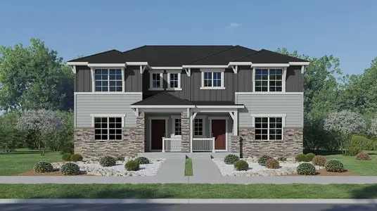 New construction Multi-Family house 6410 Horned Lark St, Fort Collins, CO 80528 plan Vibrant I - image