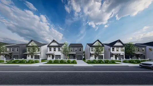 New construction Townhouse house 189 Jackson Hts, Cleveland, GA 30528 plan Khloe - image