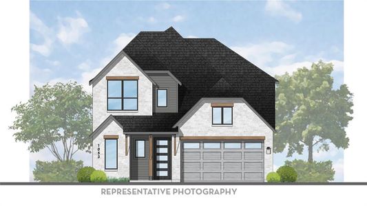 New construction Single-Family house 11709 Edgewood Dr, Justin, TX 76247 plan McLaren Plan - image