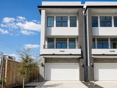 New construction Single-Family house 5240 Cornish St, Unit A, Houston, TX 77007 - image