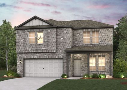 New construction Single-Family house 10709 Aston Ct, Bryan, TX 77845 plan Norman - image