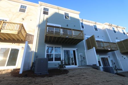 New construction Townhouse house 2719 Hunter Woods Dr, Apex, NC 27502 Hyde Park - Front Entry Townhomes- photo 51 51