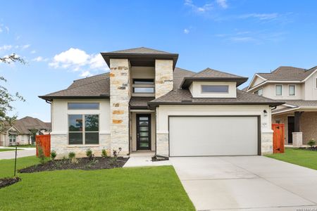 New construction Single-Family house 109 Mallorys Wy, Castroville, TX 78009 plan Dumont - image