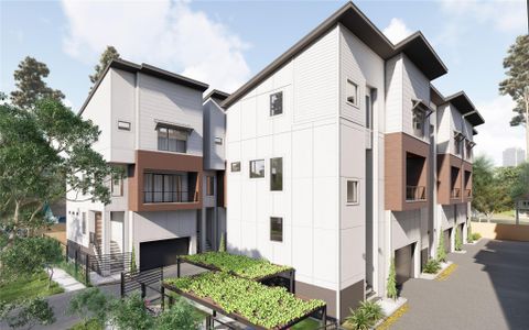 New construction Single-Family house 1032 W 17Th St, Unit A, Houston, TX 77008 - image