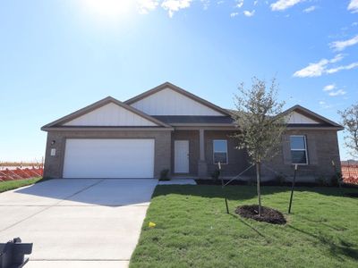 New construction Single-Family house 13501 Van Hollen Rd, Manor, TX 78653 plan Hawkins - Smart Series - image