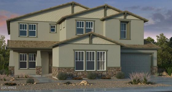 New construction Single-Family house 20476 E Sonoqui Blvd, Queen Creek, AZ 85142 plan Acadia - image