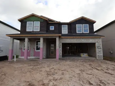 New construction Single-Family house 5639 Maydale Ave, Wesley Chapel, FL 33545 plan Santa Monica - image