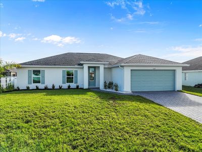 New construction Single-Family house 1135 Nw 13Th St, Cape Coral, FL 33993 plan The Sunset Harbor with Pool - image 2