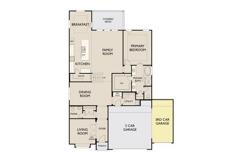 New construction Single-Family house 4008 Shimmer Sol Dr, Brookshire, TX 77041 plan Katy - image 3