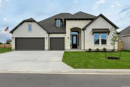 New construction Single-Family house 127 Megan'S Pt, Castroville, TX 78009 plan Parker - image