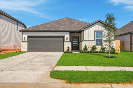 New construction Single-Family house 2623 Siena Ct, Brookshire, TX 77423 plan Travis - image