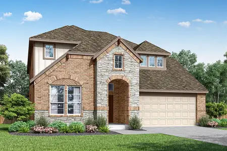 New construction Single-Family house 1443 Canadian Ln, Van Alstyne, TX 75495 plan 1443 - image