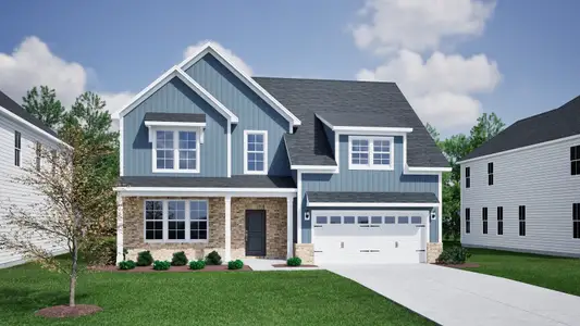 New construction Single-Family house 4550 Hanes Lake Dr, Winston-Salem, NC 27106 plan Savannah - image