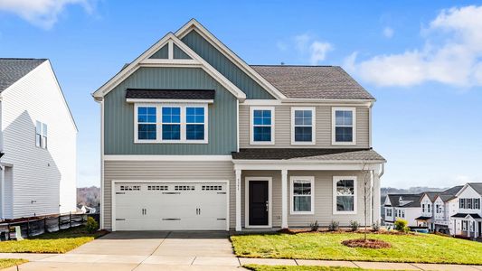 New construction Single-Family house 5351 Spicewood Lake Ln, Winston-Salem, NC 27106 plan Russell - image