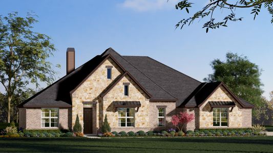New construction Single-Family house 9300 Hunters Ct, New Fairview, TX 76247 plan Concept 3141 - image