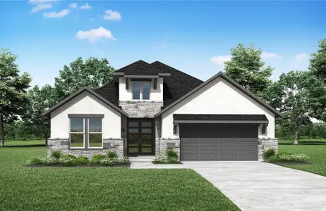 New construction Single-Family house 1232 River Trce, Georgetown, TX 78628 plan Huntley II - image