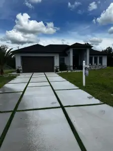 New construction Single-Family house 616 Maple Ave N, Lehigh Acres, FL 33972 - image