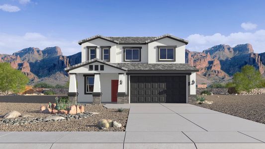 New construction Single-Family house 2512 E Villa Linda Dr, Phoenix, AZ 85024 plan Crow - image