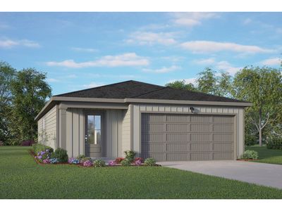 New construction Single-Family house 8518 Partida, San Antonio, TX 78222 plan The Frio A - image