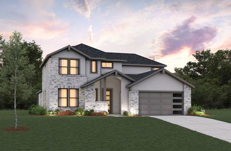 New construction Single-Family house 42115 Nokona Wy, Todd Mission, TX 77316 null- photo 0