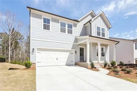 New construction Single-Family house 5376 Heron Bay Blvd, Locust Grove, GA 30248 plan Astrid - image