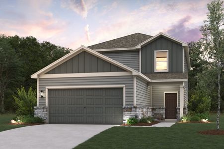 New construction Single-Family house 4838 Sahara Vlys, San Antonio, TX 78222 plan Eleanor - 2396 - image