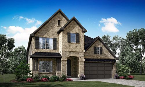 New construction Single-Family house 30314 Whistling Pl S, Fulshear, TX 77441 Linz- photo 0