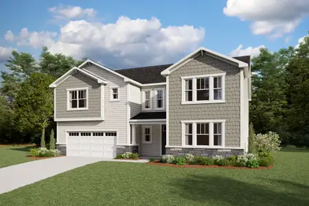 New construction Single-Family house 133 Magnolia Park Dr, Garner, NC 27529 plan Yosemite - image