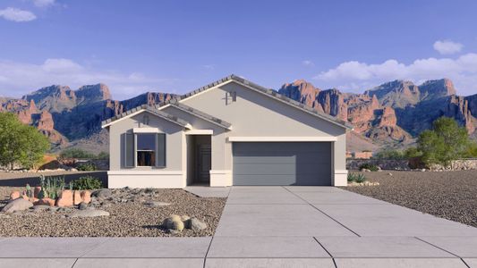 New construction Single-Family house 1681 W Sombra Ave, Apache Junction, AZ 85212 Easton- photo 0