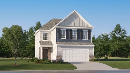 New construction Single-Family house 5537 Hydrangea St, Winston-Salem, NC 27104 plan Bradford - image
