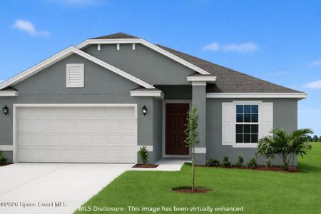 New construction Single-Family house 1028 Soleway Ave Nw, Palm Bay, FL 32907 plan 1635-C - image