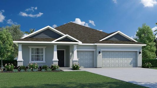 New construction Single-Family house 48 Sea Breeze Trail, Palm Coast, FL 32164 Sanibel- photo 0