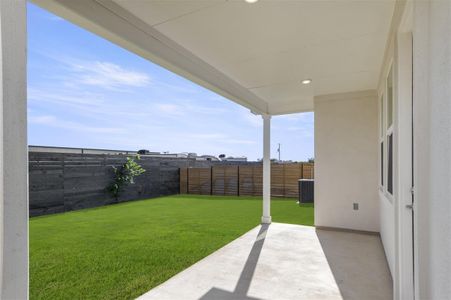 New construction Single-Family house 3814 Wild Olive Way, Georgetown, TX 78628 Plan 1- photo 14 14