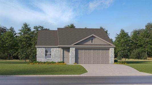 New construction Single-Family house 732 Dressage Ln, Aubrey, TX 76227 plan Newlin - image
