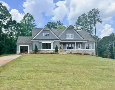New construction Single-Family house 42 Amelia Ct, Covington, GA 30014 plan (GA) Riley A.2 3 Side Entry (with bonus) - image