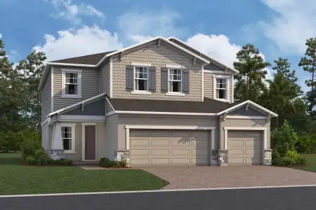 New construction Single-Family house 4248 Arcadia Garden Wy, St. Cloud, FL 34772 plan Lancaster - Eco Series - image