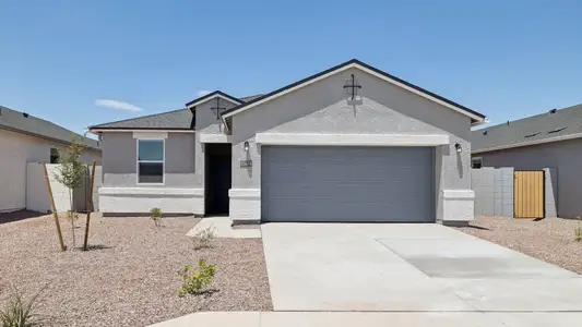 New construction Single-Family house 35674 N Gamble Ln, San Tan Valley, AZ 85140 plan Baxter - image