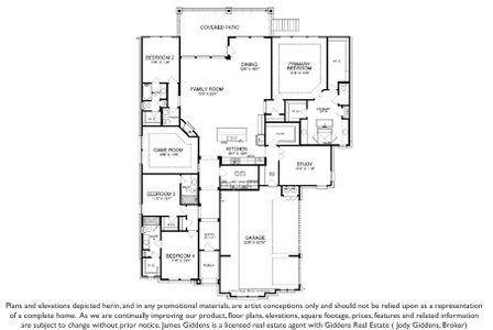 New construction Single-Family house 1232 Stormy Dr, Georgetown, TX 78628 plan Sapphire - image 5